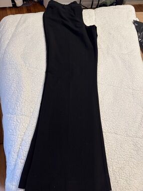 Tracy Evans Black Straight-Leg Dress Pants